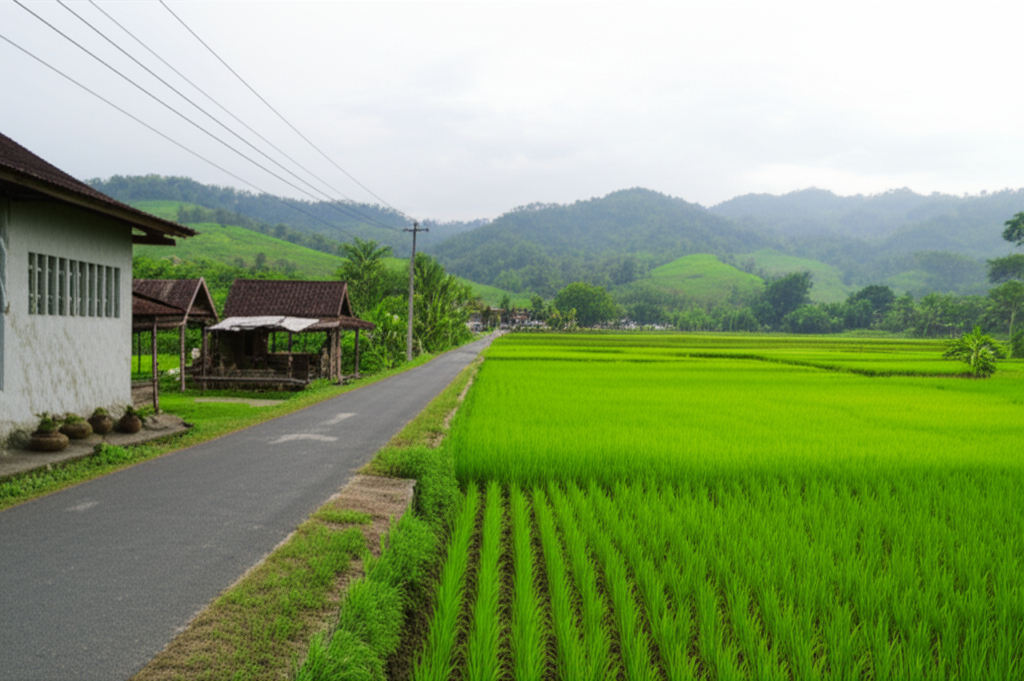 alternatif jalan non tol nganjuk
