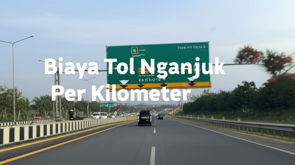 biaya tol nganjuk per kilometer