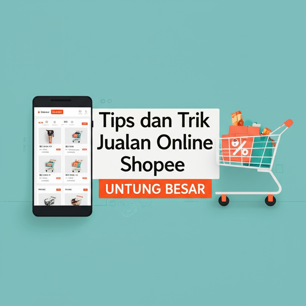 tips dan trik jualan online Shopee untung besar