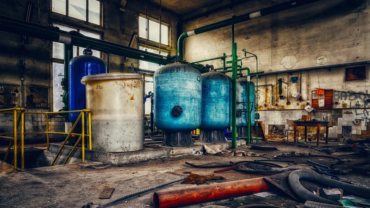 Abandoned Building Broken Link Sad Businessman