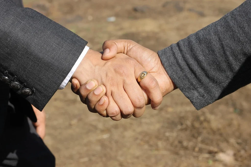 Business Cooperation Handshake