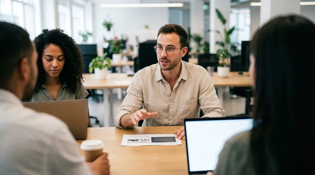 Business Meeting Professional Team