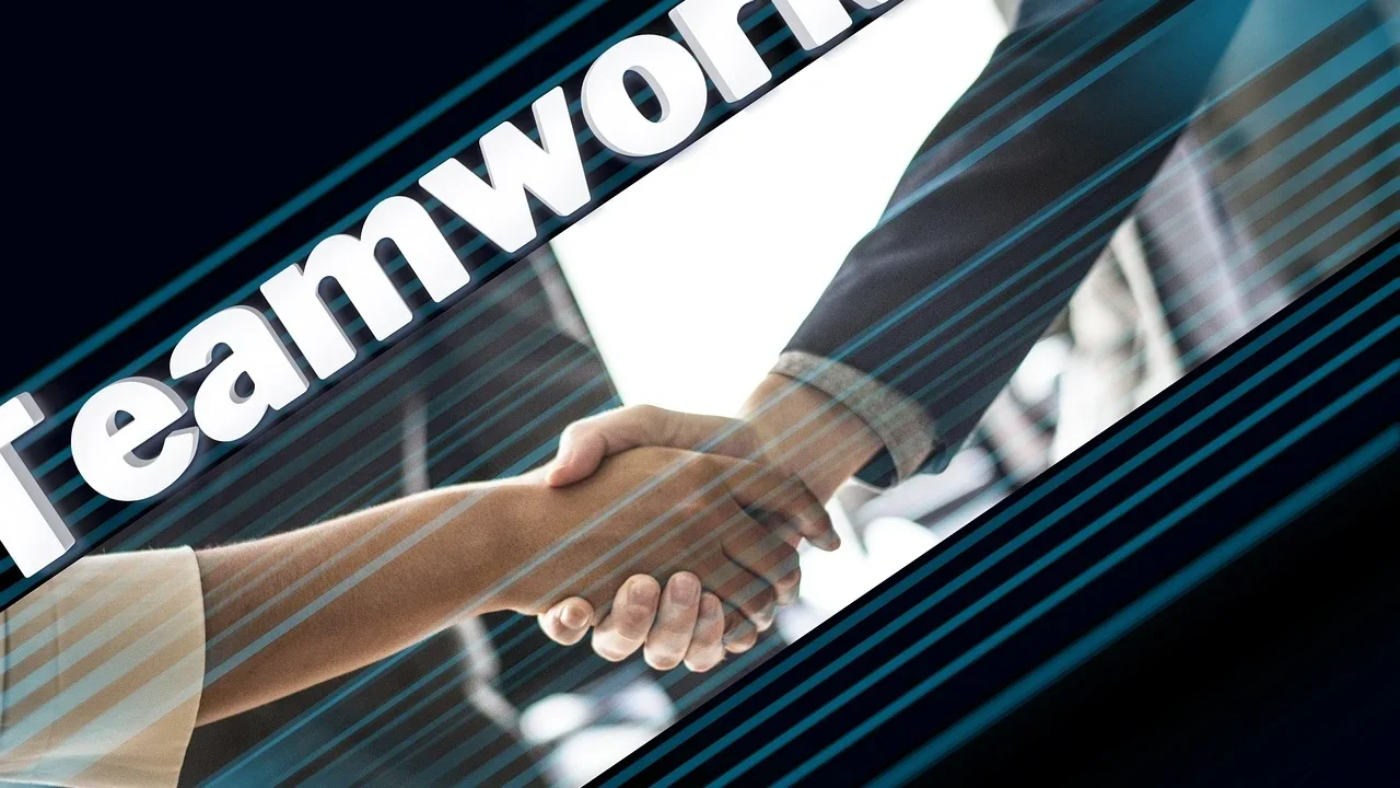 Business Team Handshake