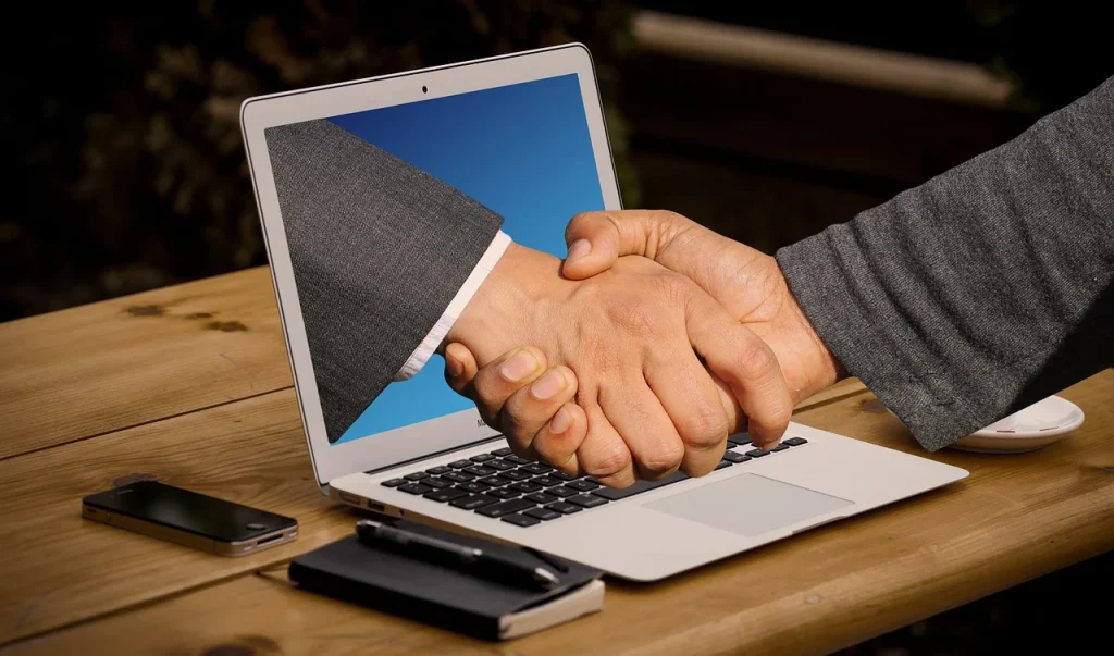 Business Team Shaking Hands