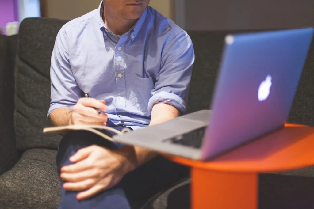 Businessman Laptop