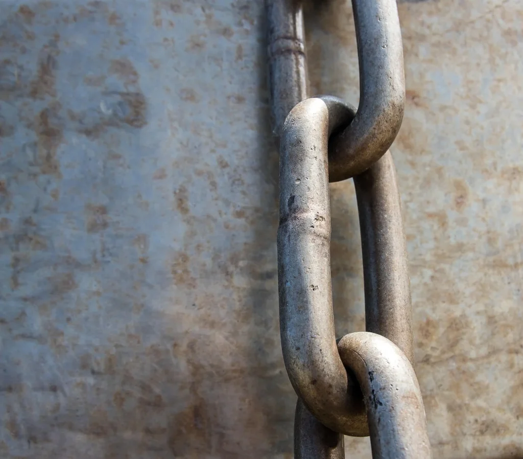 Digital Network Chain Link