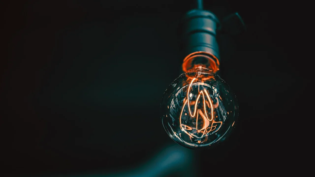 Graph Rising Light Bulb Idea