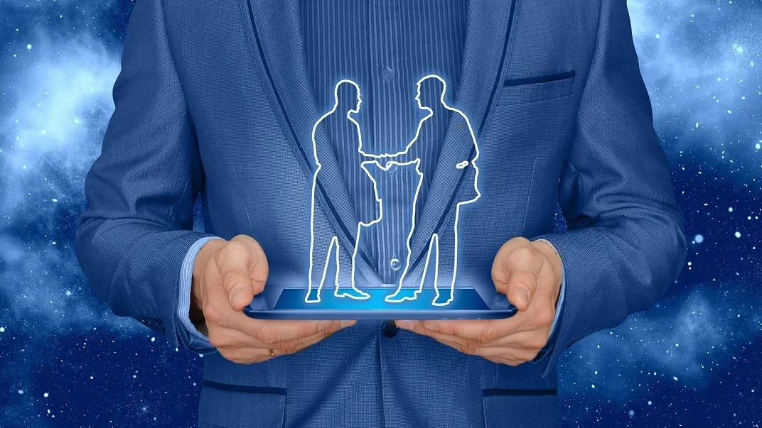 Handshake Laptop
