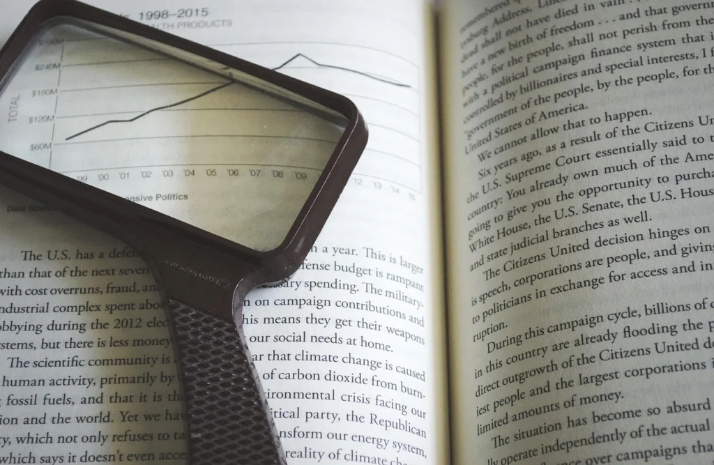Keyword Research Magnifying Glass