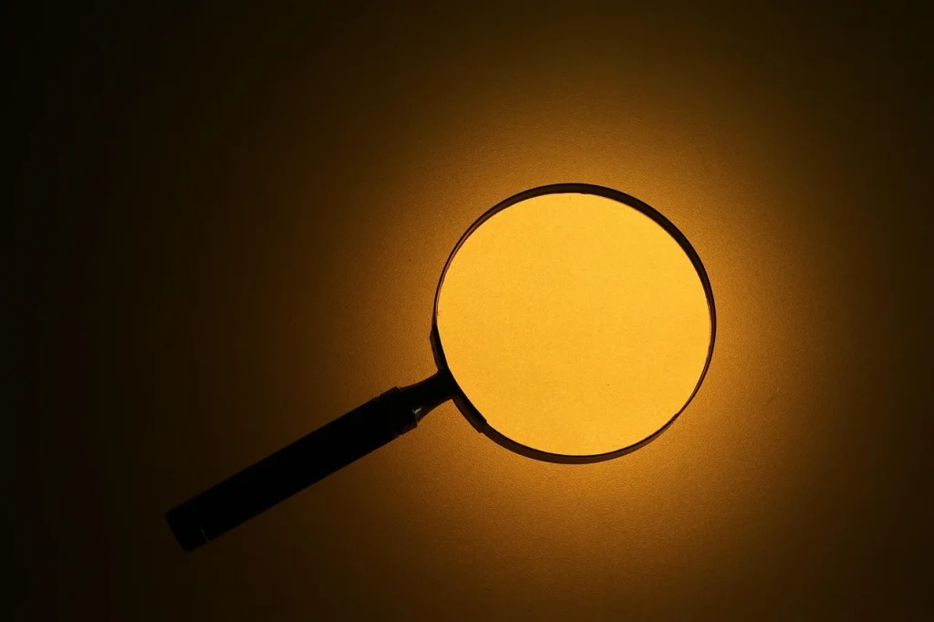 Magnifying Glass Document