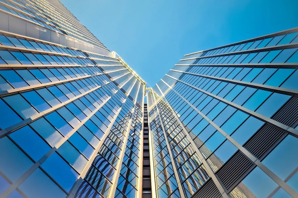 Modern House Skyscraper Digital Marketing