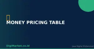 Money Pricing Table