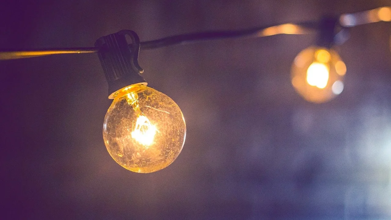 Newspaper Light Bulb