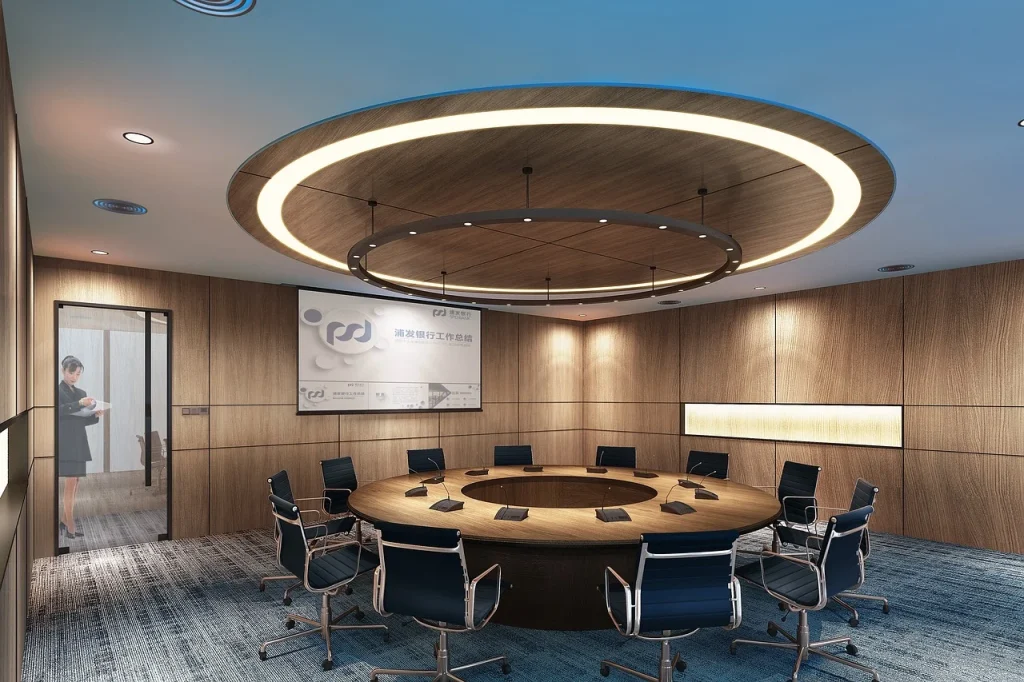 Office Building Business Meeting