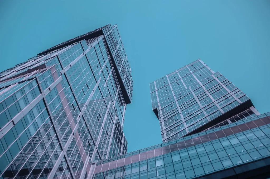Office Building Busy Street