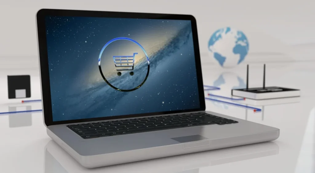 Online Advertising Laptop