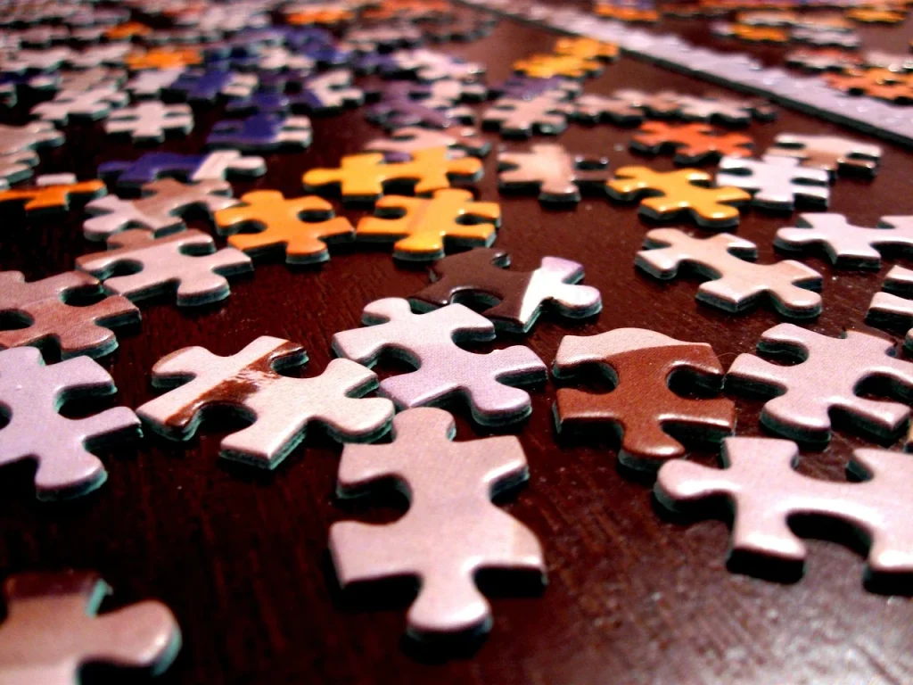 Puzzle Pieces Strategy Planning