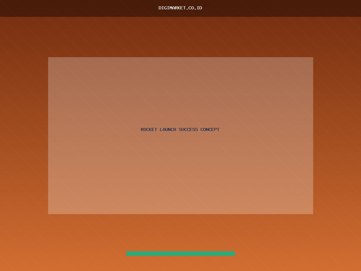 Rocket Launch Success Concept