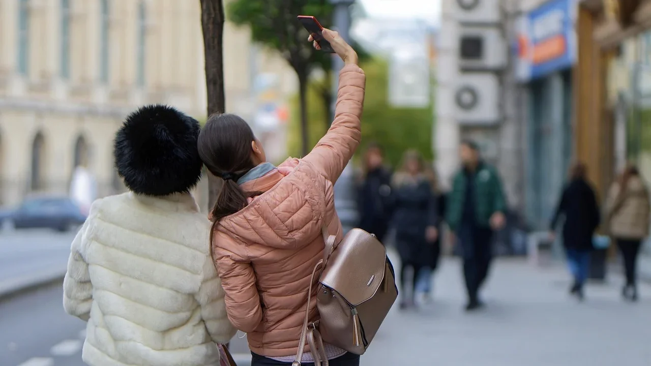 Smartphone Map City Street