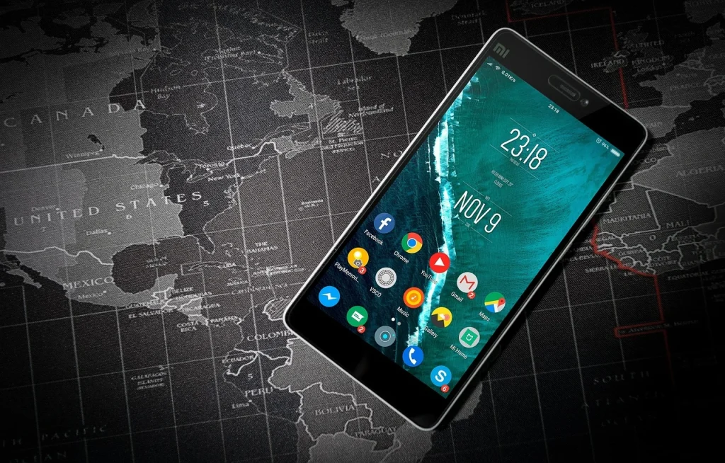 Smartphone Map Local Seo