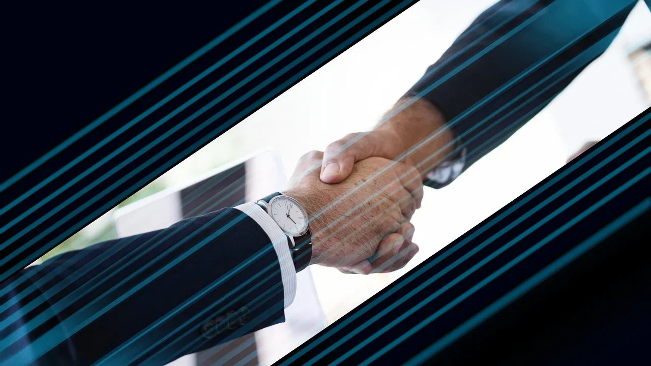 Teamwork Shaking Hands