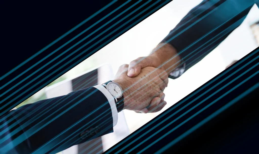 Teamwork Shaking Hands