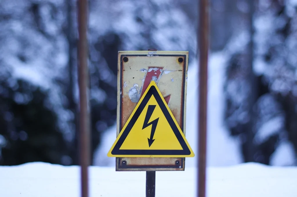 Warning Sign Broken Computer