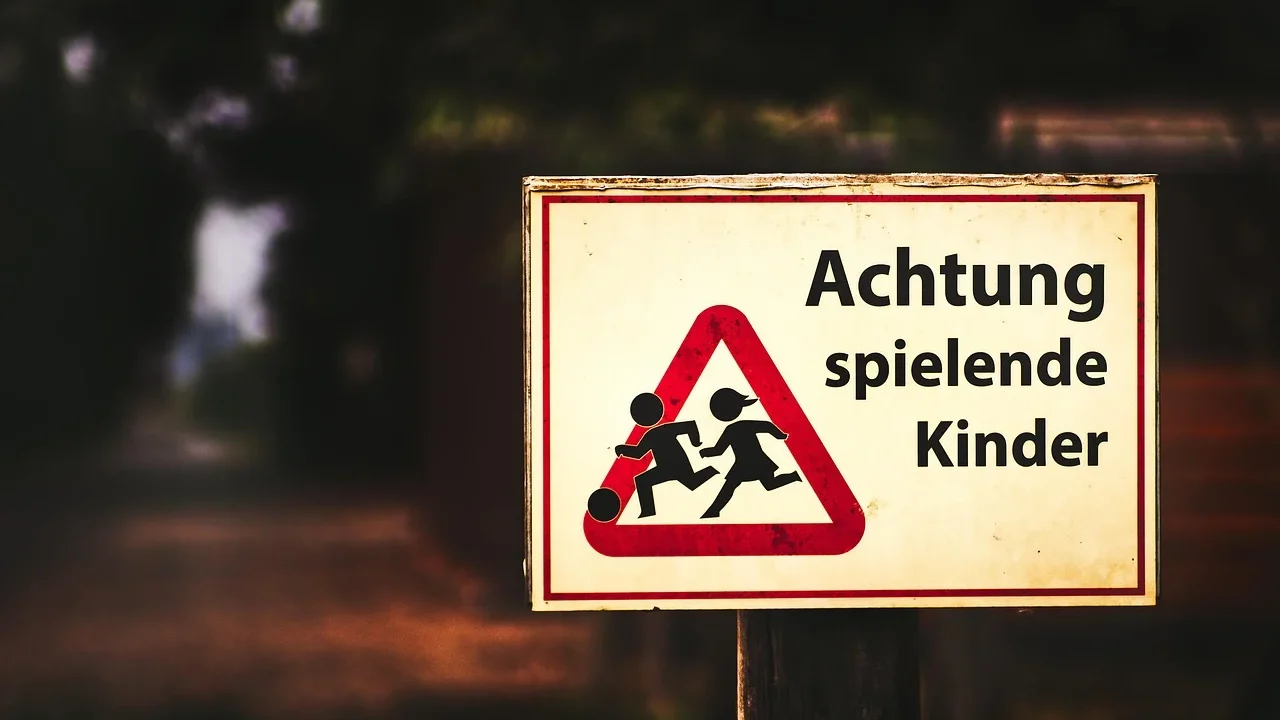Warning Sign Digital Screen
