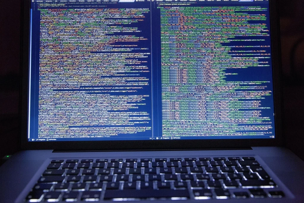 Website Design Laptop