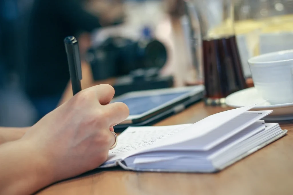 Writing Person Office Work