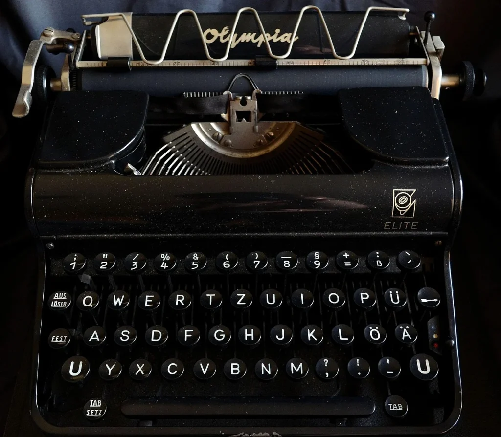 Writing Process Typewriter