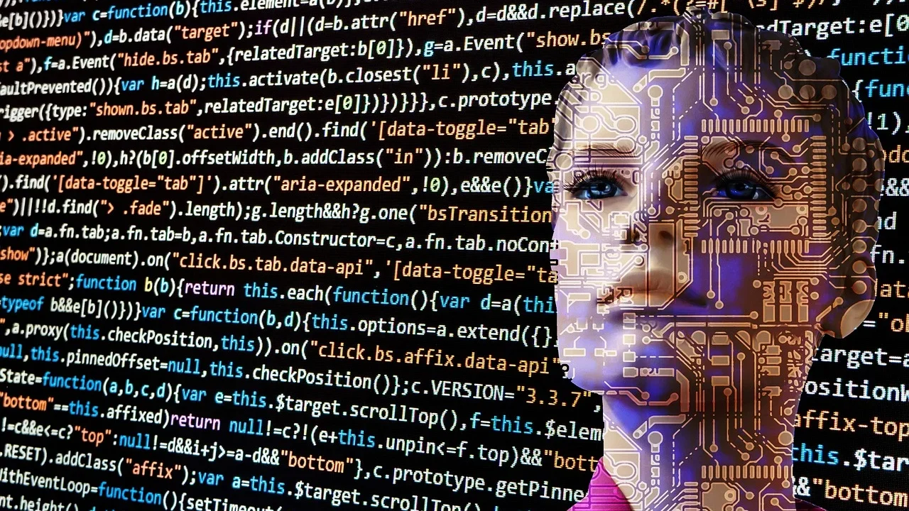 Artificial Intelligence Robot Computer Screen