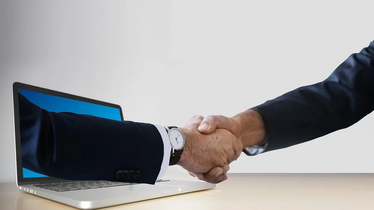 Business Ethics Trust Robot Handshake