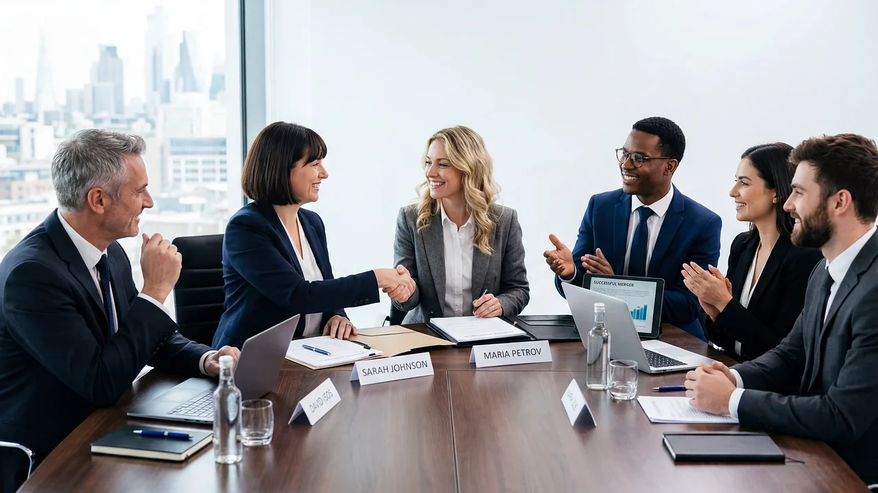 Business Meeting Professional Team