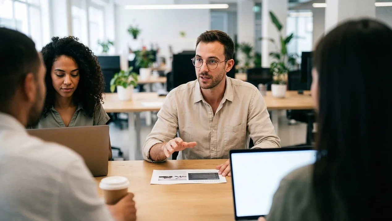 Business Meeting Professional Team