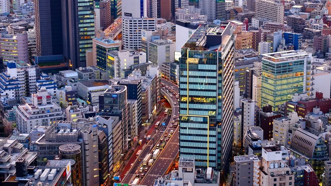Business Office City Skyline