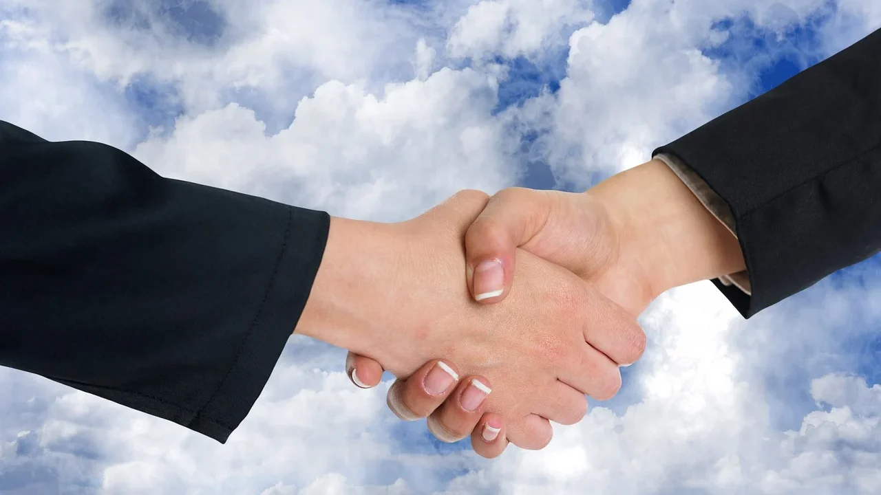 Business Owner Handshake