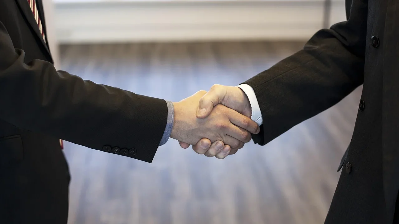 Businessman Shaking Hands