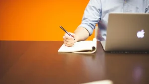 Busy Businessman Computer Stress