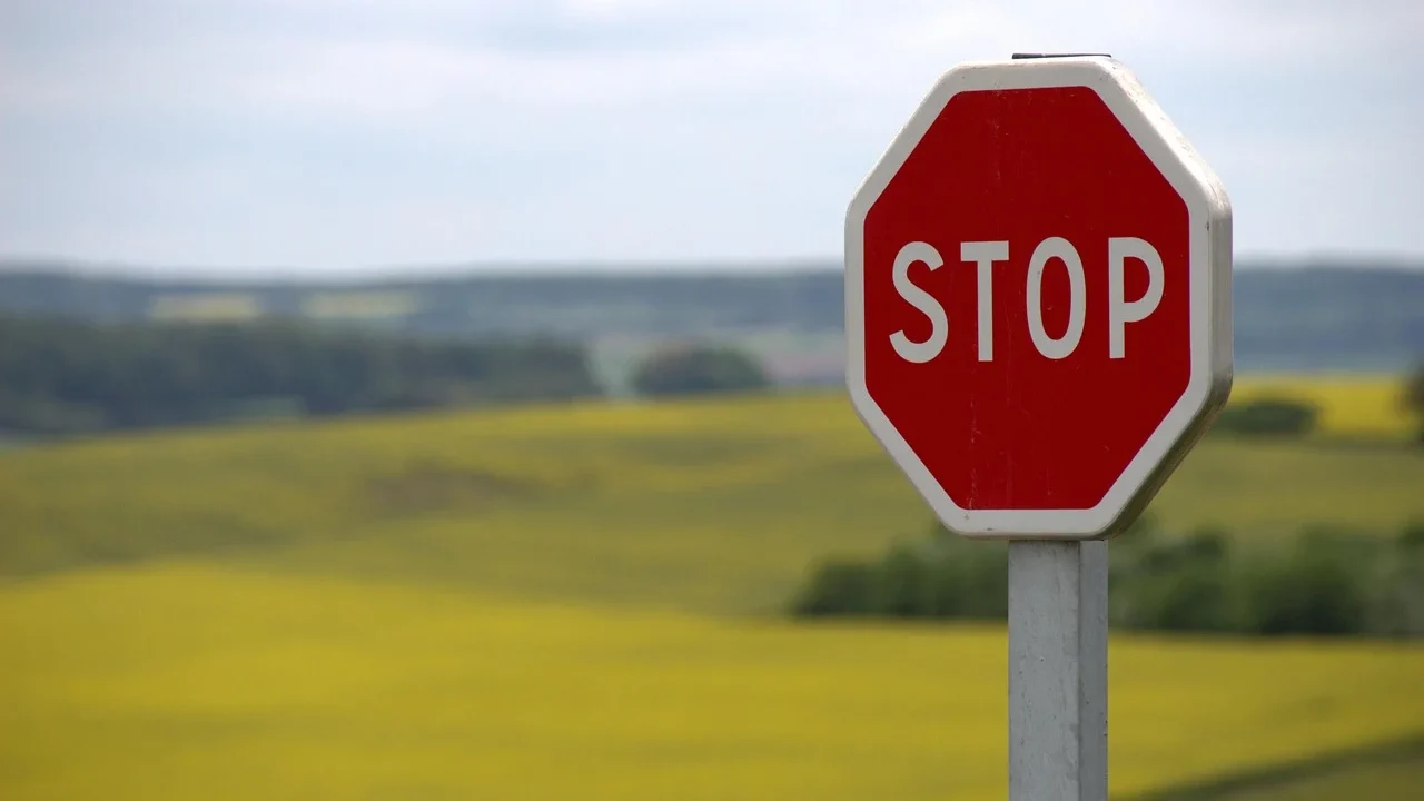 Check Mark Warning Sign