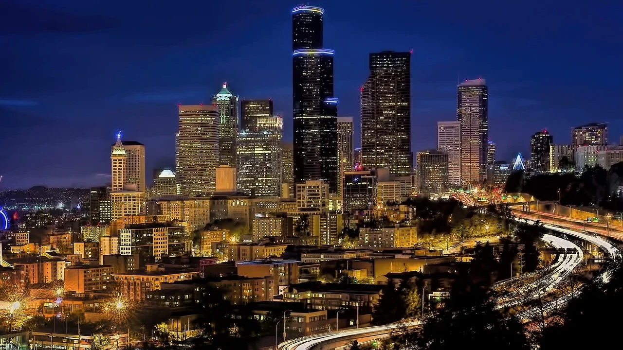 City Skyline Office Building