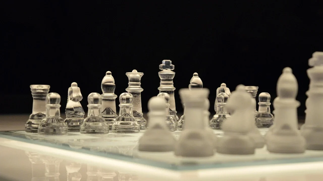 Competitor Analysis Business Strategy Chess Pieces