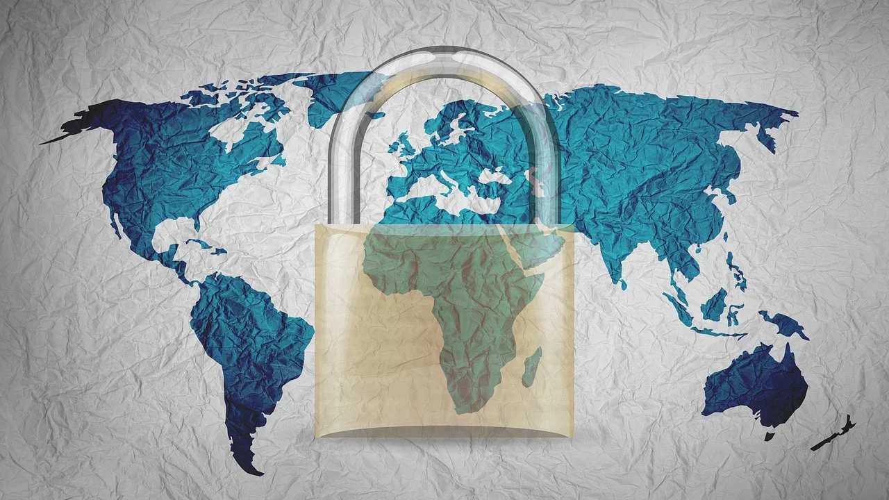Cybersecurity Data Privacy Padlock