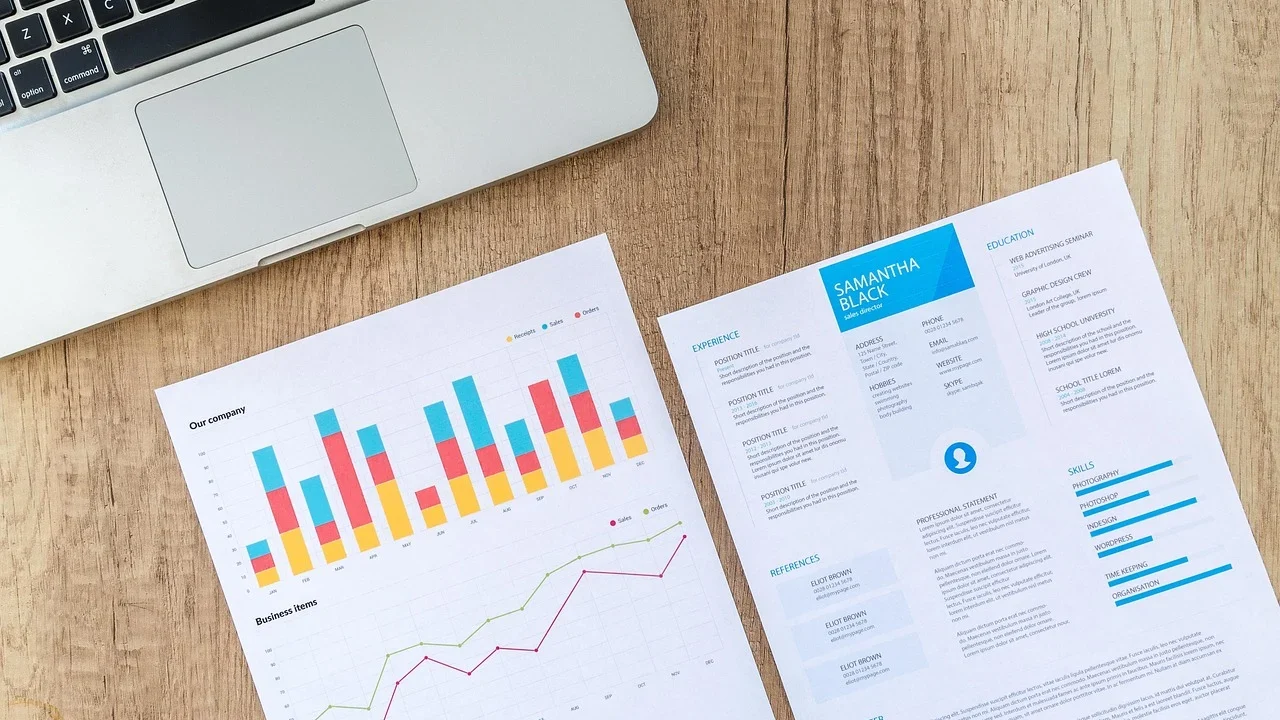 Data Analysis Business Chart