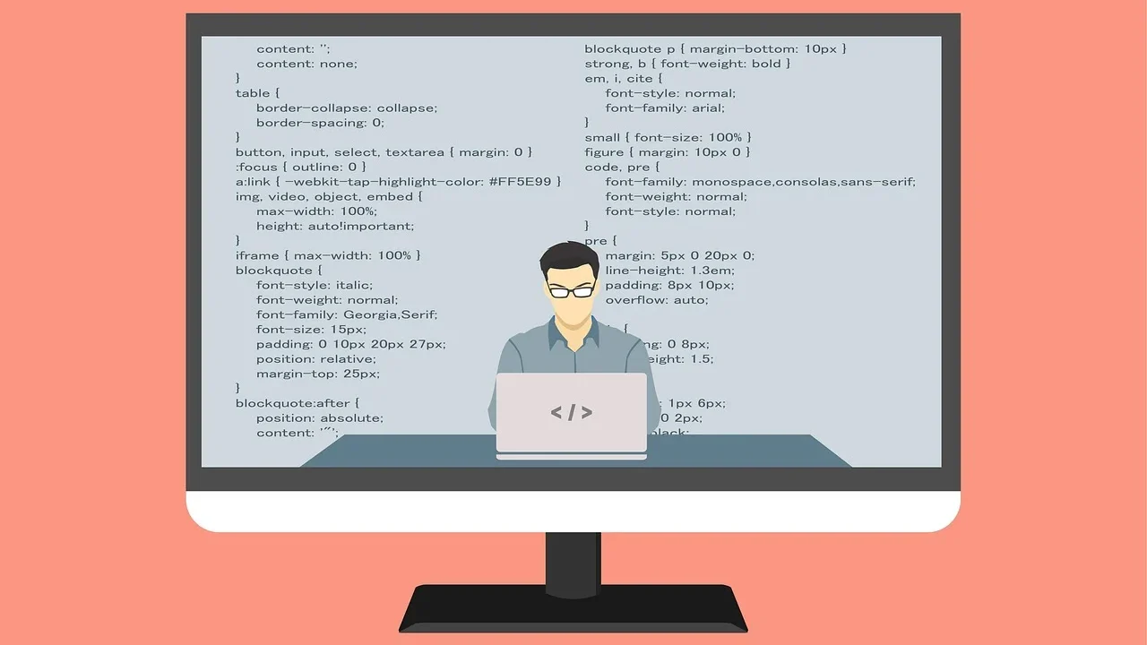 Laptop Coding Software Development Tablet Screen