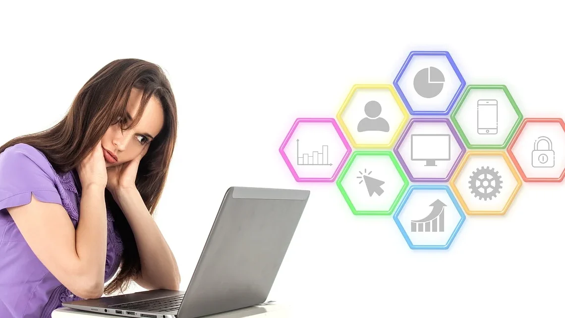Laptop Seo Icons