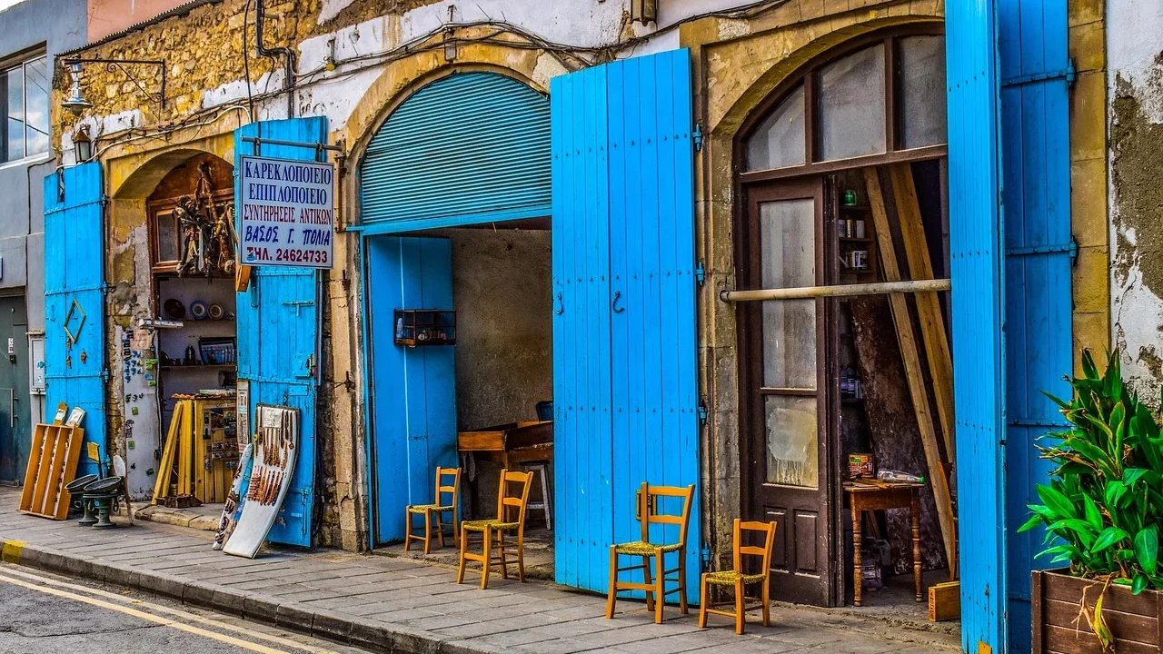 Local Map Shop Building