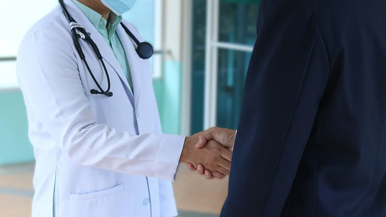 Professional Consultant Handshake