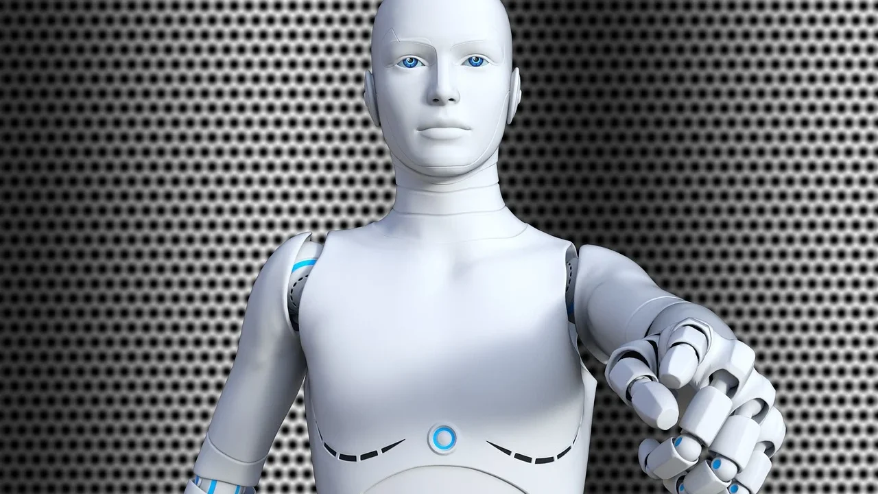 Robot Typing Artificial Intelligence