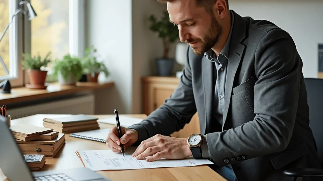 Small Business Entrepreneur Working